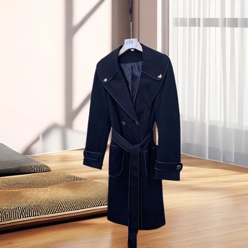 X1051-X1100女款大衣显气质减龄外套连衣裙