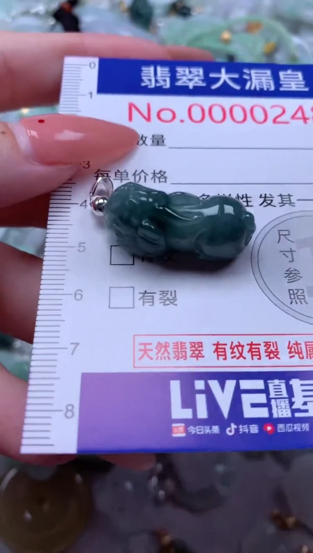 吊坠(不含链)未镶嵌翡翠248