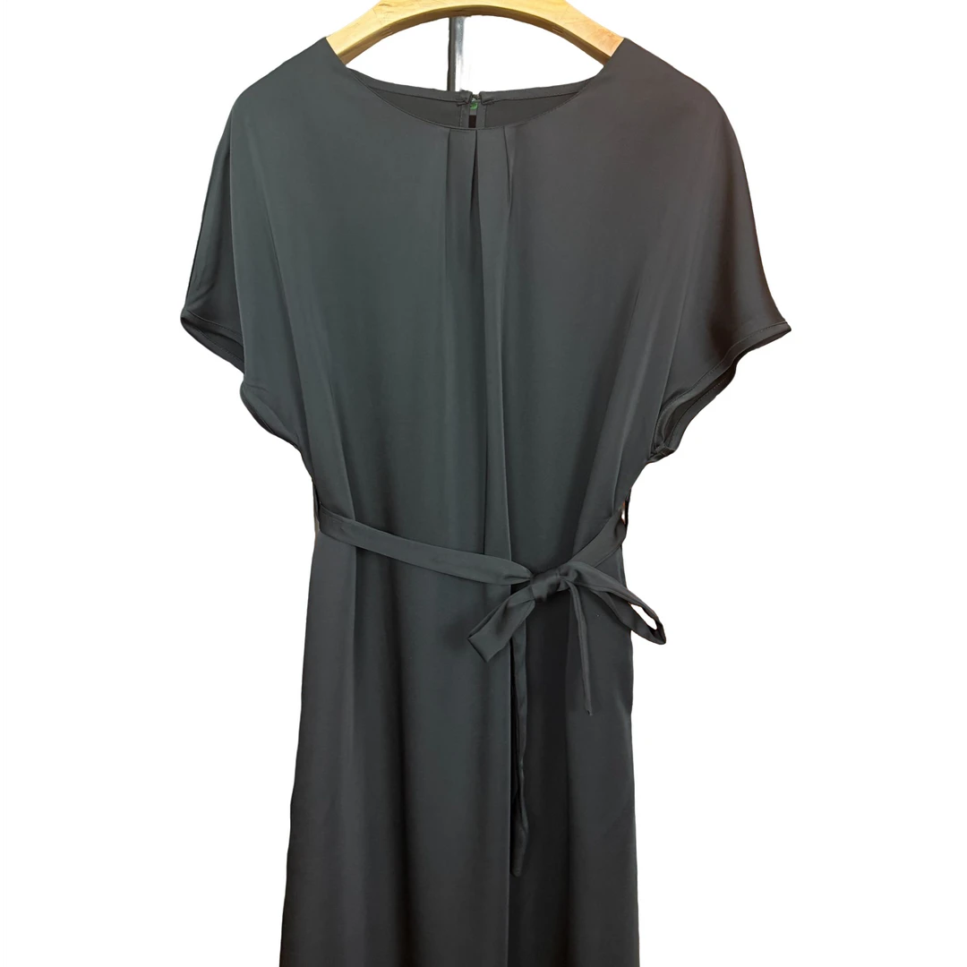 【时装高定款】雅典黑气质修身时尚夏季印花连衣裙女装大码连衣裙