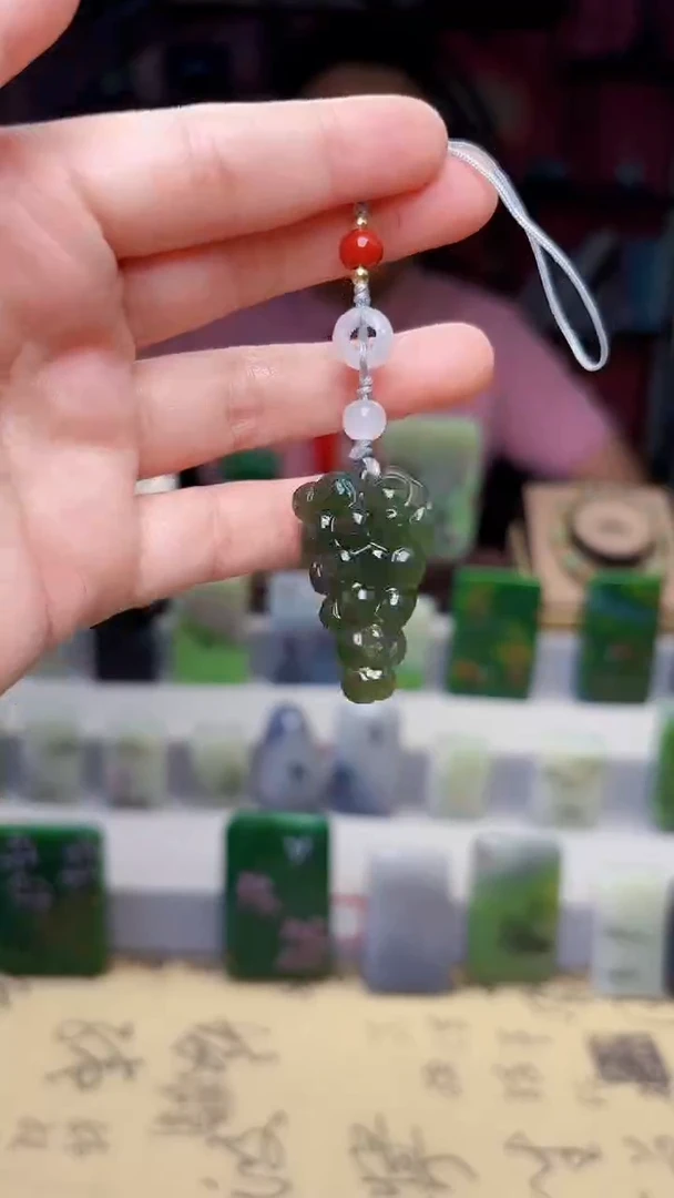 和田玉未镶嵌挂件76