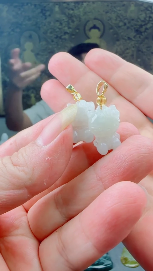 翡翠未镶嵌颈饰多样性随机发一件