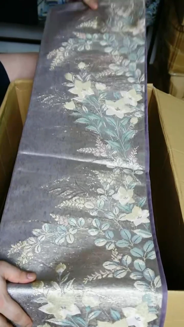 织绣织锦42六通沙罗花卉