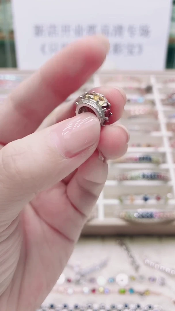 银S925镶嵌吊坠碧玺019ZB1128产品一个（多样性）