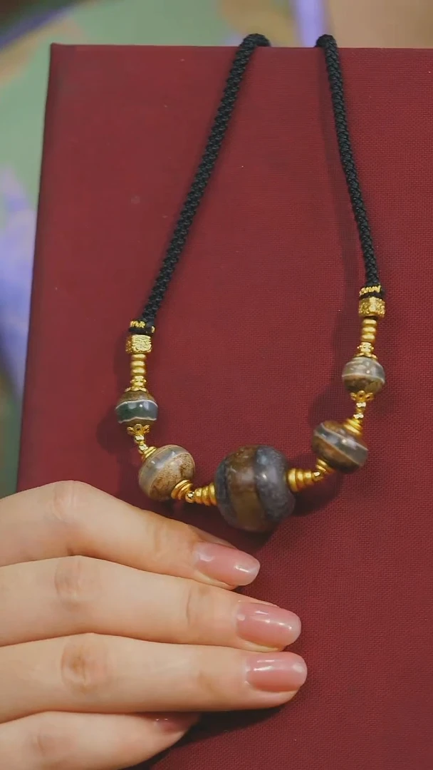 【闪购商品】玛瑙/玉髓项链未镶嵌多样性发其一