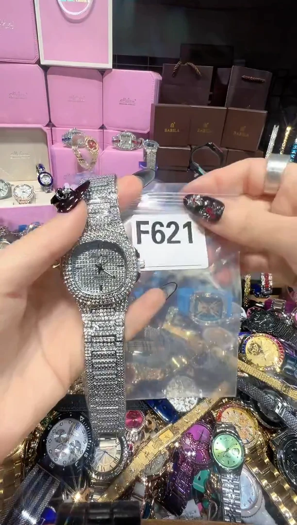 石英机芯不锈钢不锈钢直播定闪专用