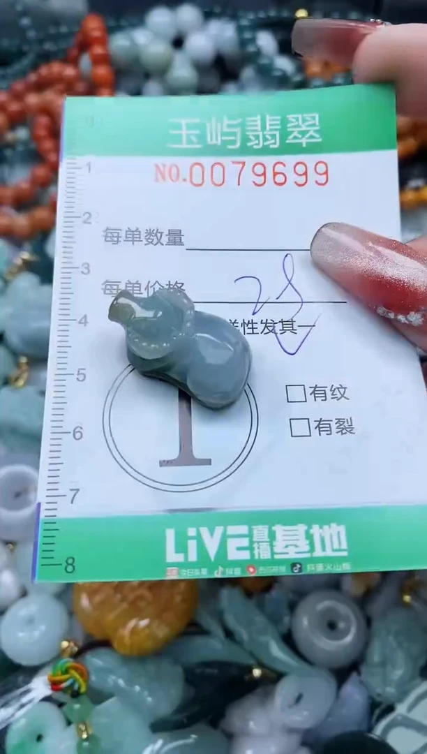 【闪购商品】翡翠颈饰未镶嵌闪购0079699