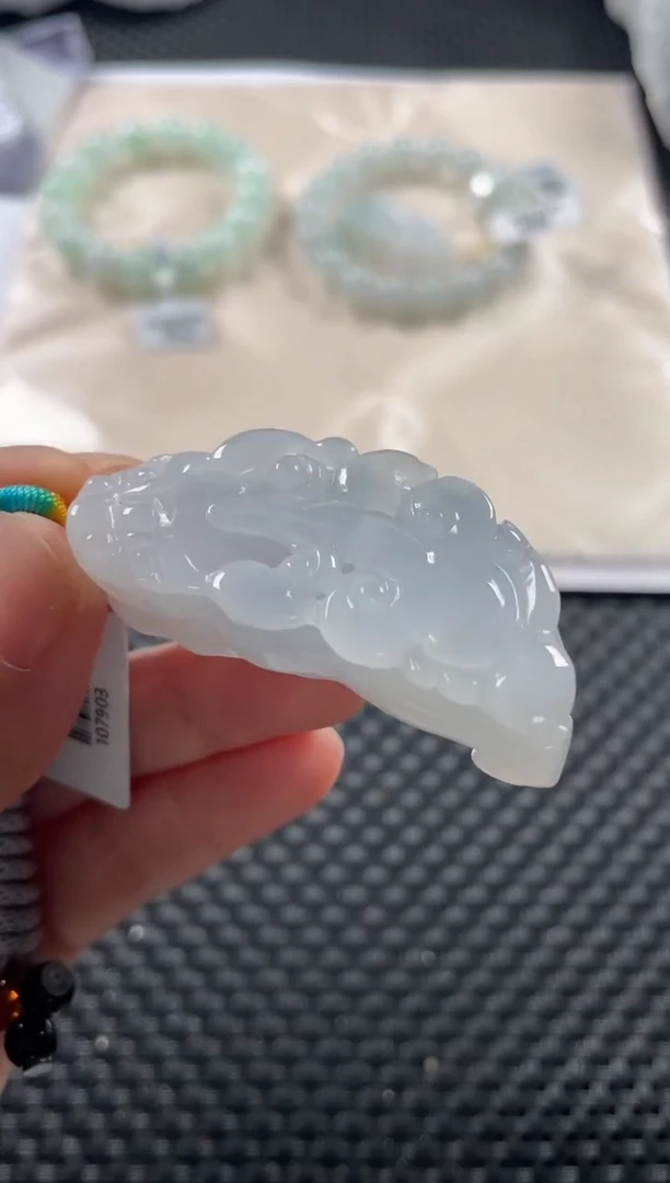 颈饰未镶嵌翡翠基地发货H 6474 貔貅