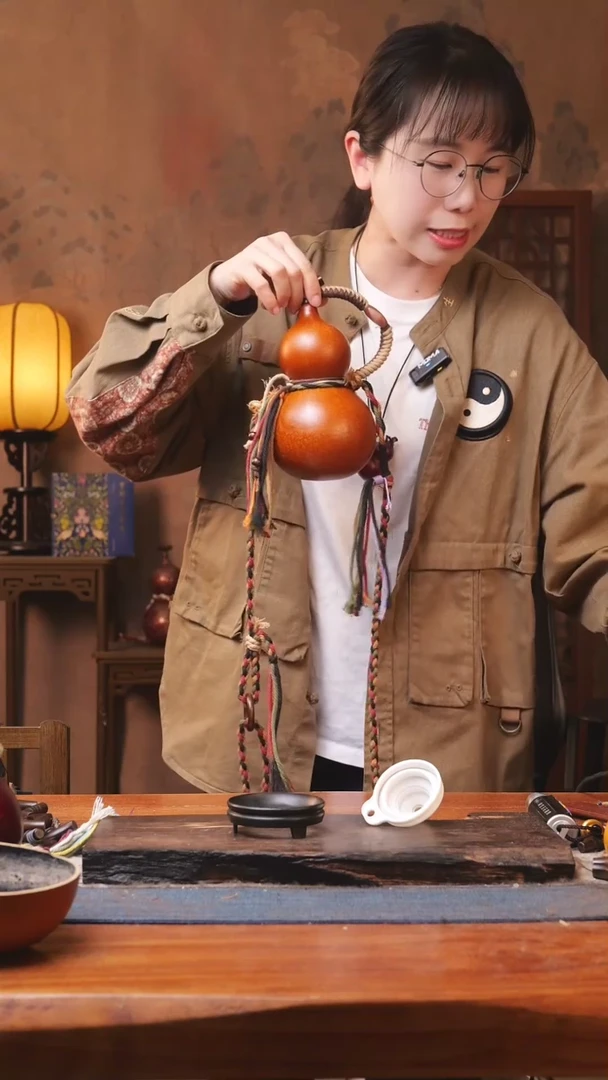 【闪购商品】12号精品大漆葫芦防腐防渗装水茶酒