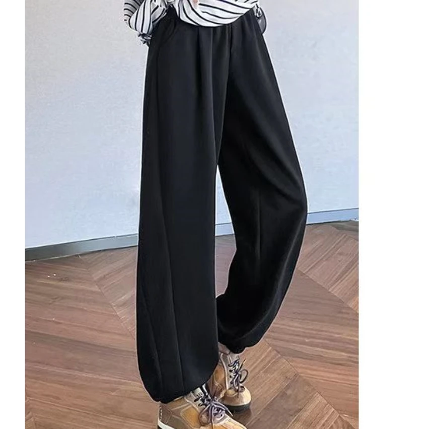 3635【裤长88】束脚哈伦裤卫裤女2025春季休闲裤【以直播间实物为准】