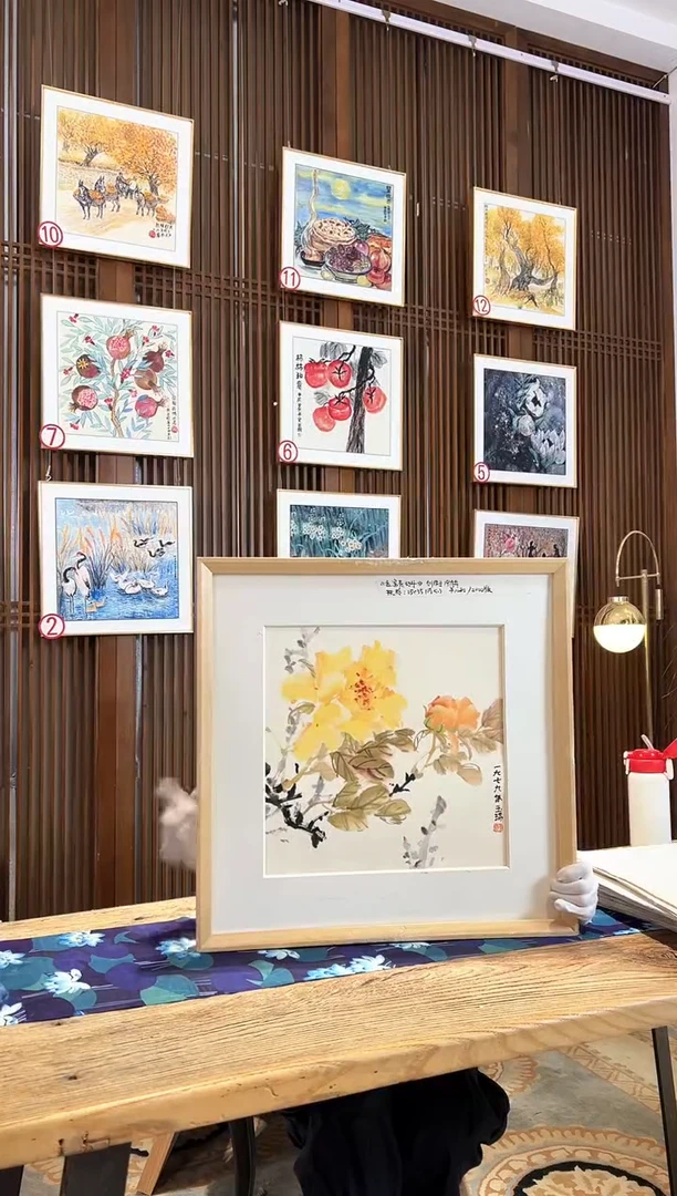 版画耿玉琨名章限量版画S