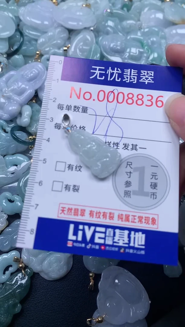 颈饰未镶嵌翡翠8836