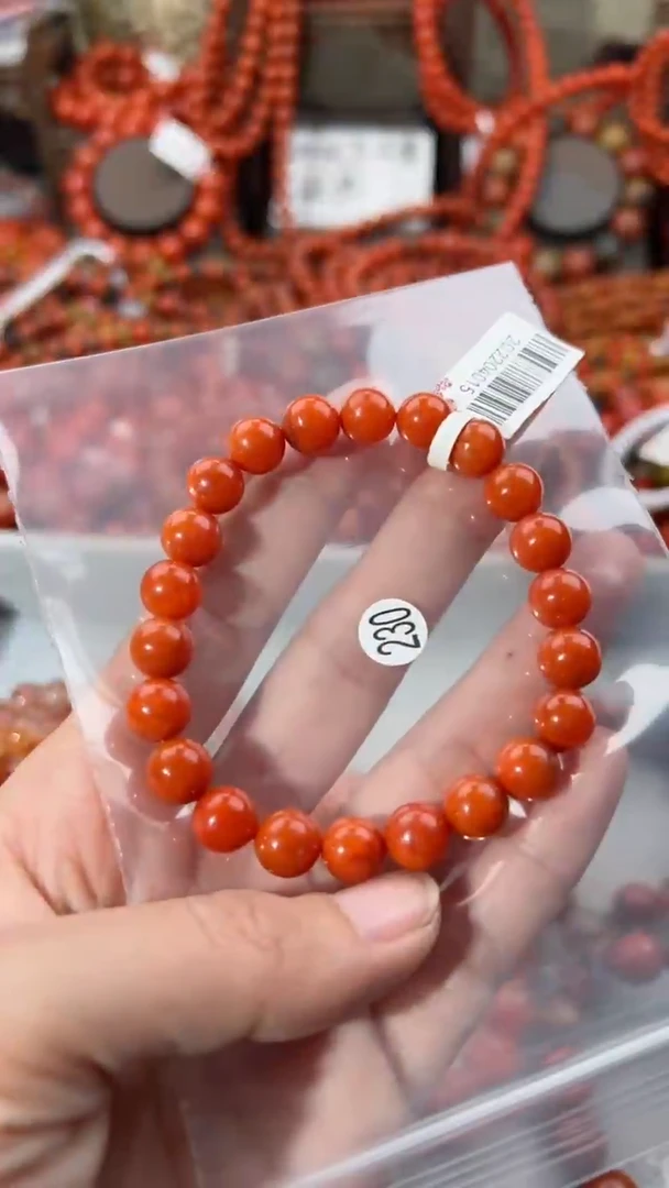 【闪购商品】南红玛瑙手串未镶嵌8