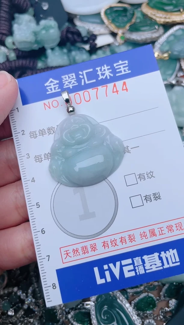 【闪购商品】翡翠颈饰未镶嵌7744....1