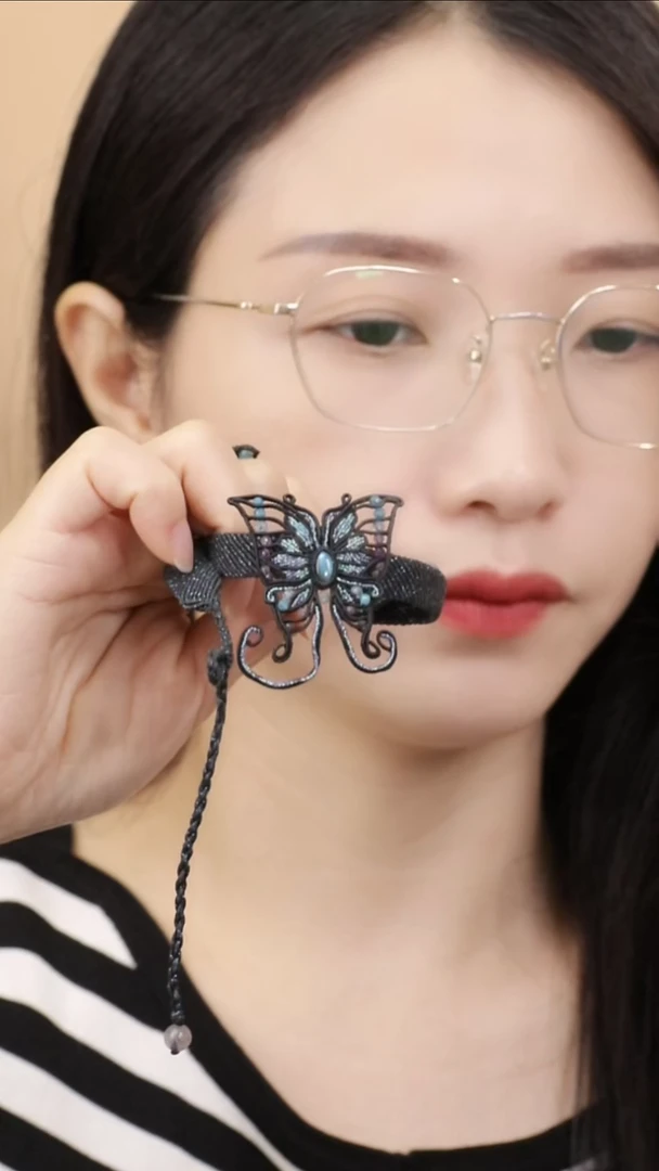 《凤蝶》颈链材料包+配套裸石