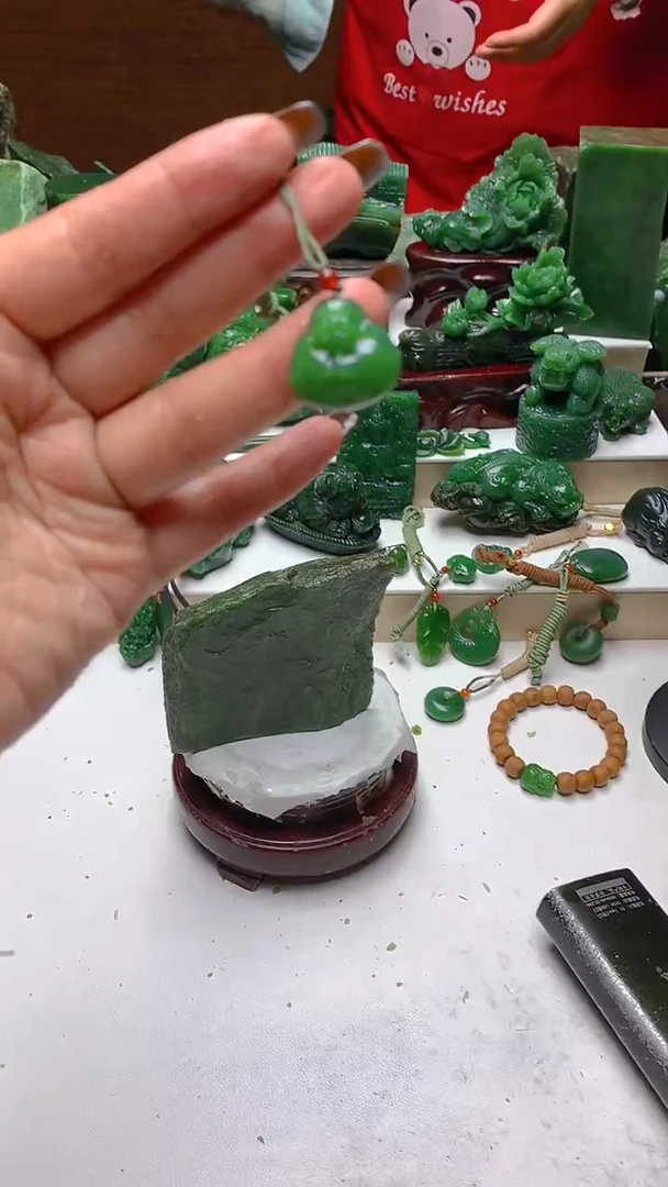 未镶嵌和田玉珠宝半成品随机发货1