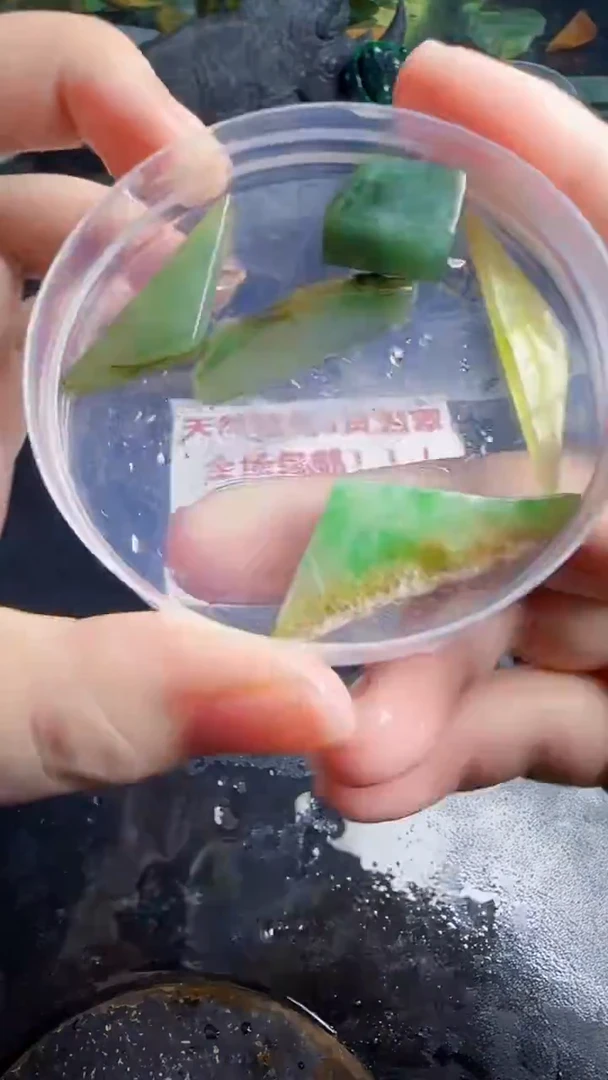 未镶嵌挂件翡翠广****燃天然翡翠063