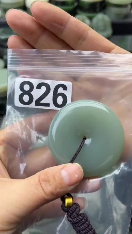未镶嵌和田玉珠宝半成品扣子