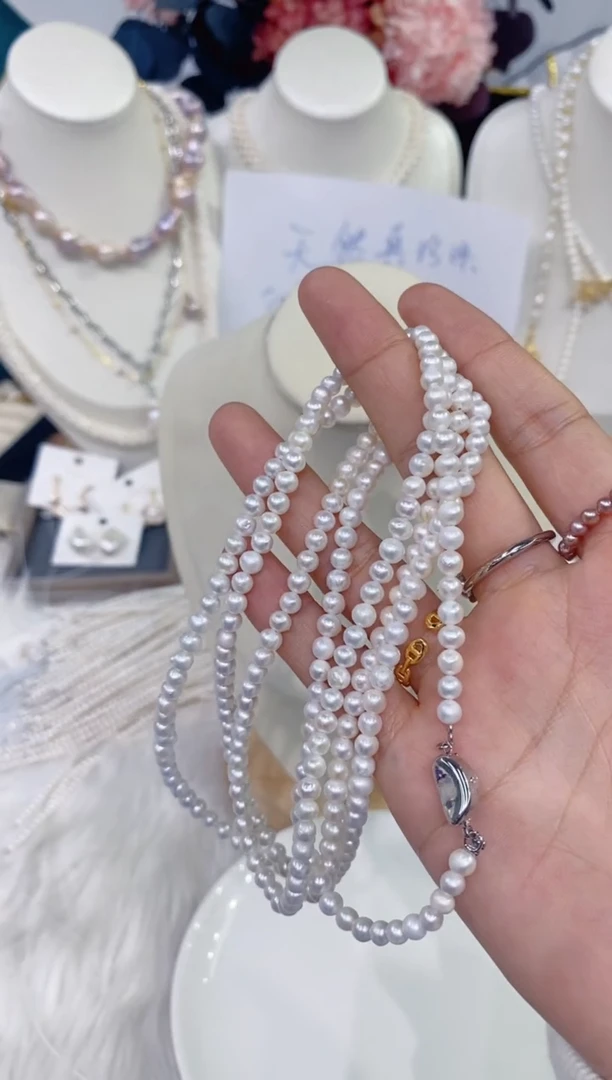 颈饰未镶嵌淡水珍珠A1172