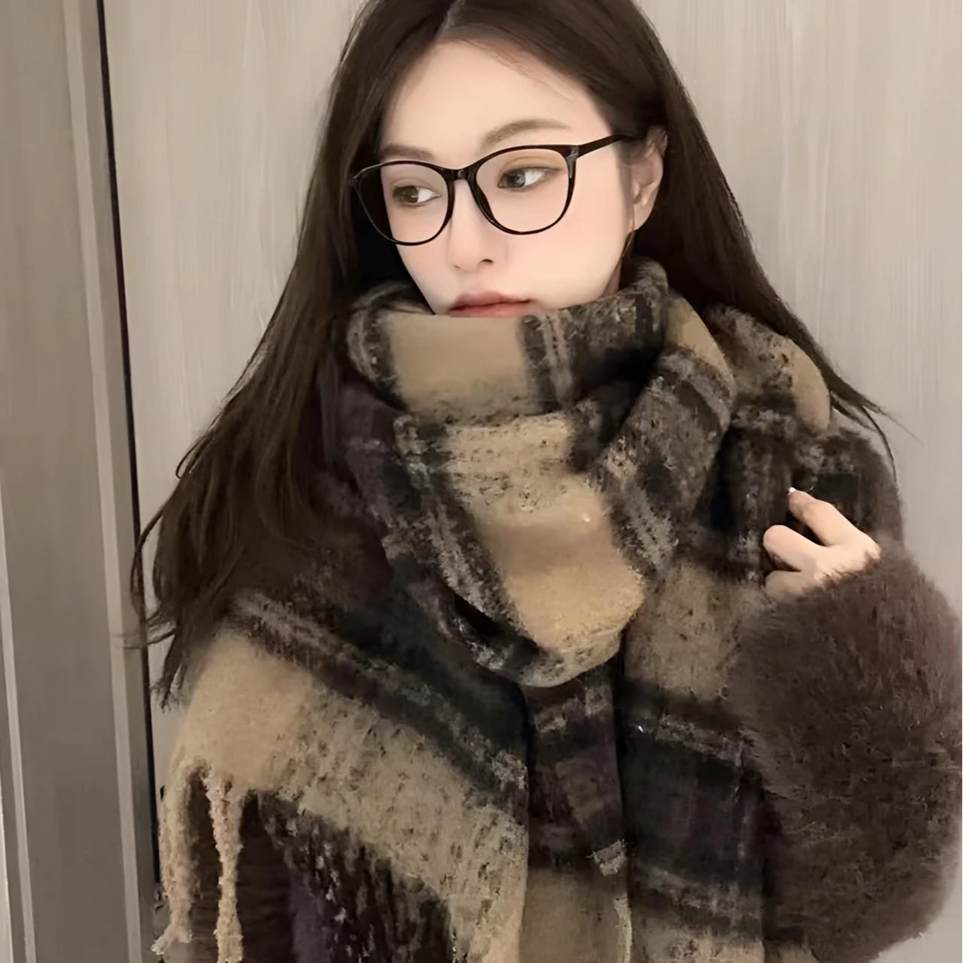 【随机围巾】2025百搭保暖新款冬季围巾