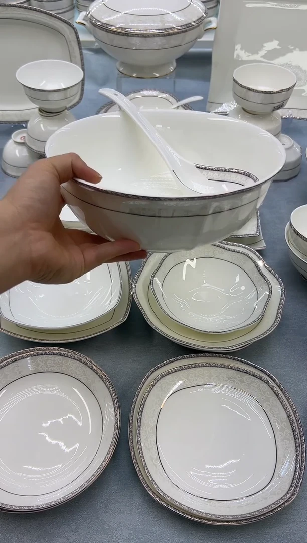 骨瓷玲珑9金鼎一个送大勺一个