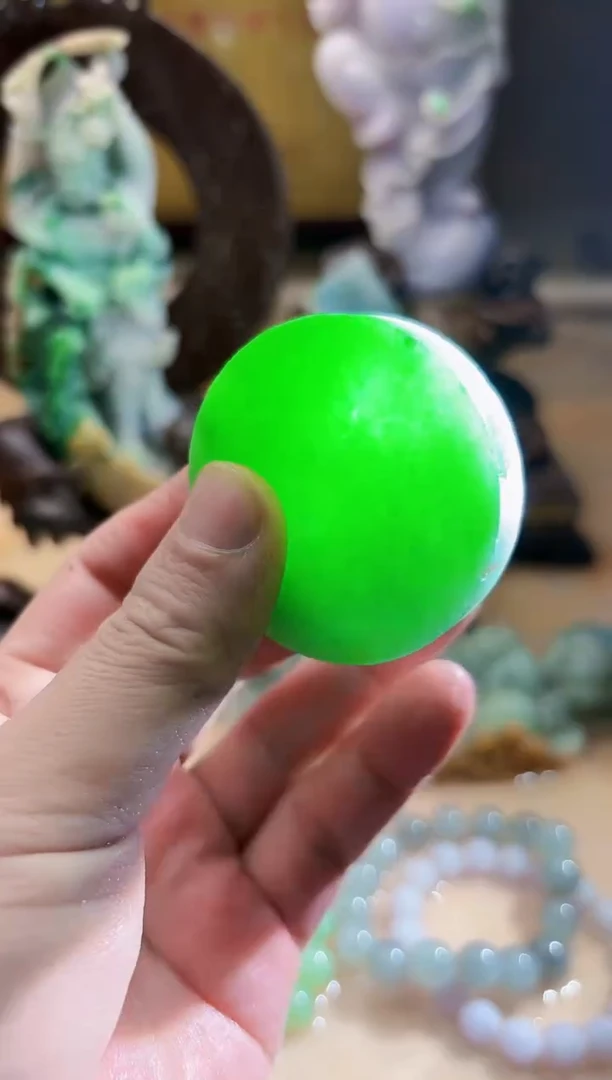 未镶嵌挂件翡翠A货张麦8058