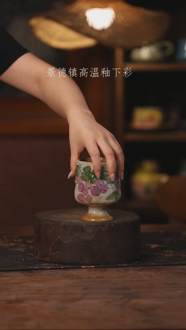 陶瓷景德镇高温釉下手绘陶瓷114