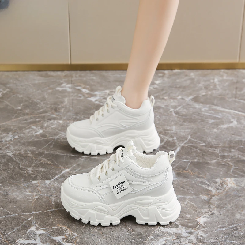 品牌专柜老爹鞋女2025夏季新款厚底时尚百搭休闲鞋增高防滑运动鞋