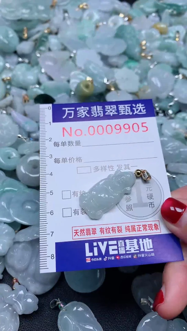 颈饰未镶嵌翡翠9905
