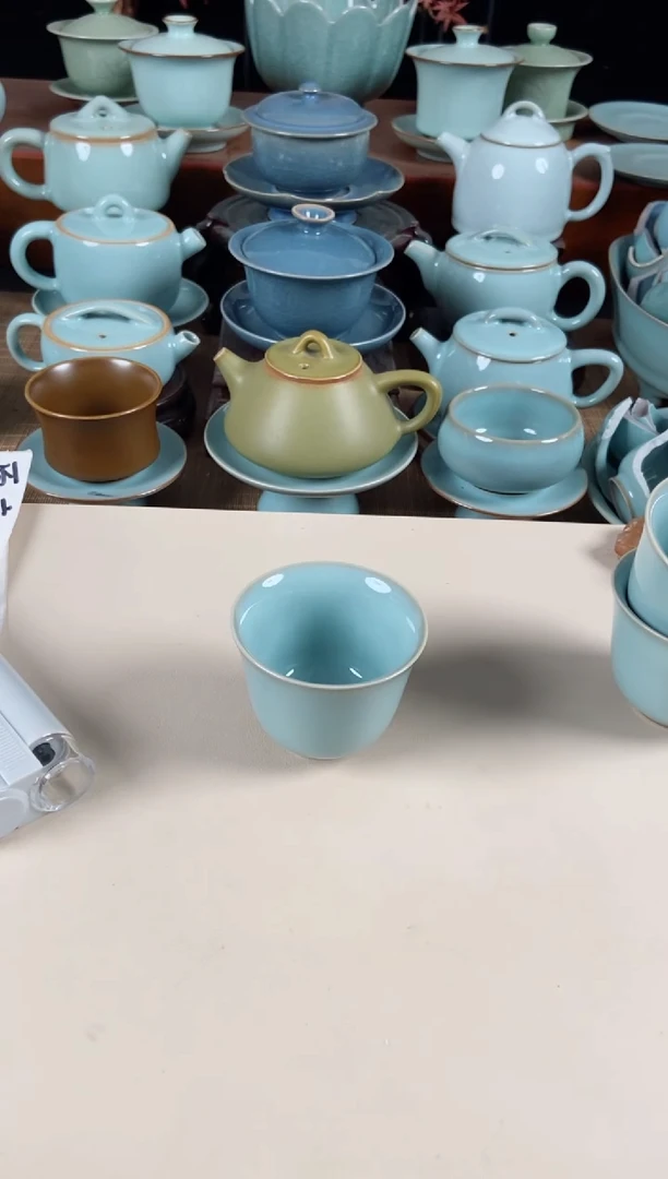 【闪购商品】其他微瑕铃铛杯赵琳底款圈足烧60cc主人杯