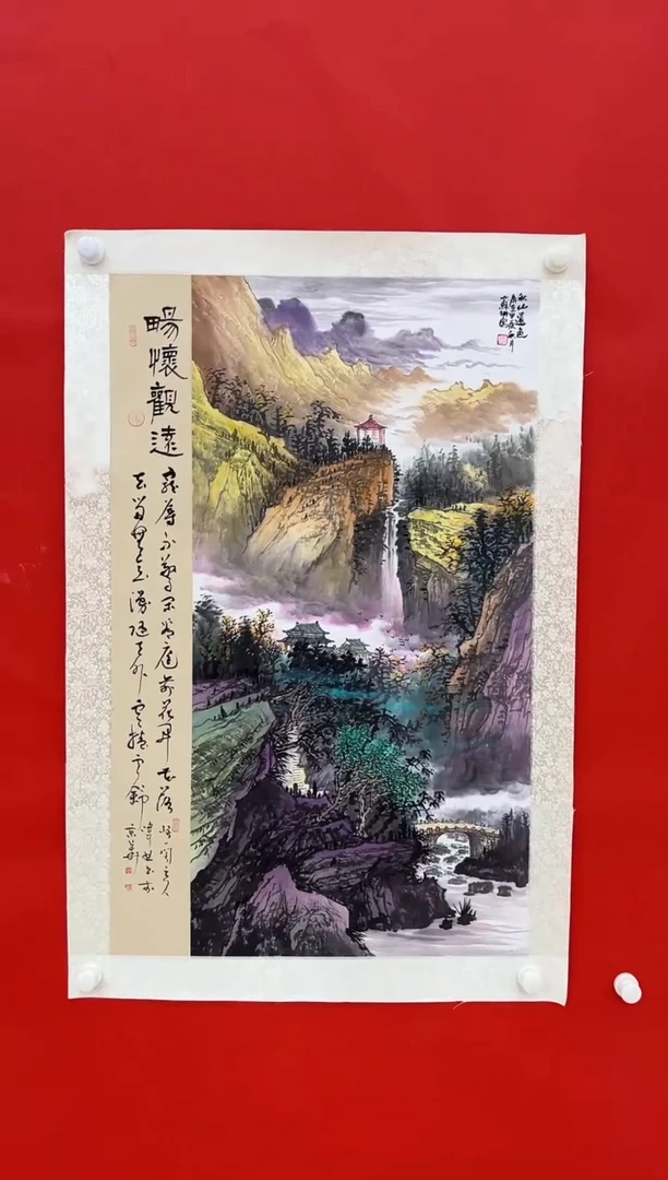 国画苏珊老师展览精品