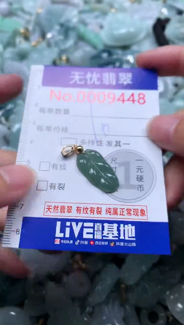 颈饰未镶嵌翡翠9448