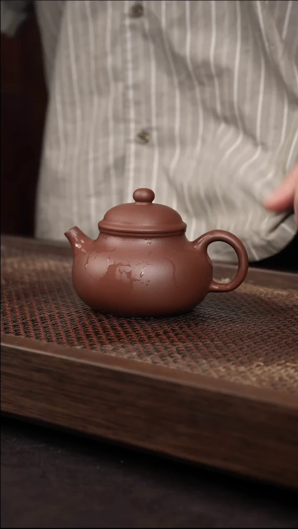 茶壶紫砂底槽清容天