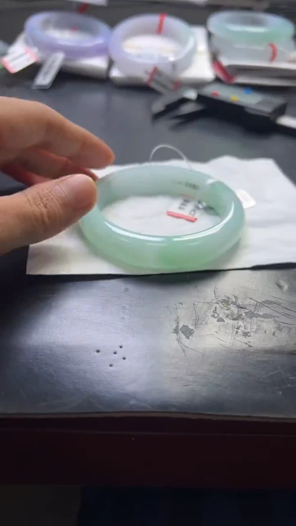 未镶嵌手镯翡翠翡翠手镯26 圈口57