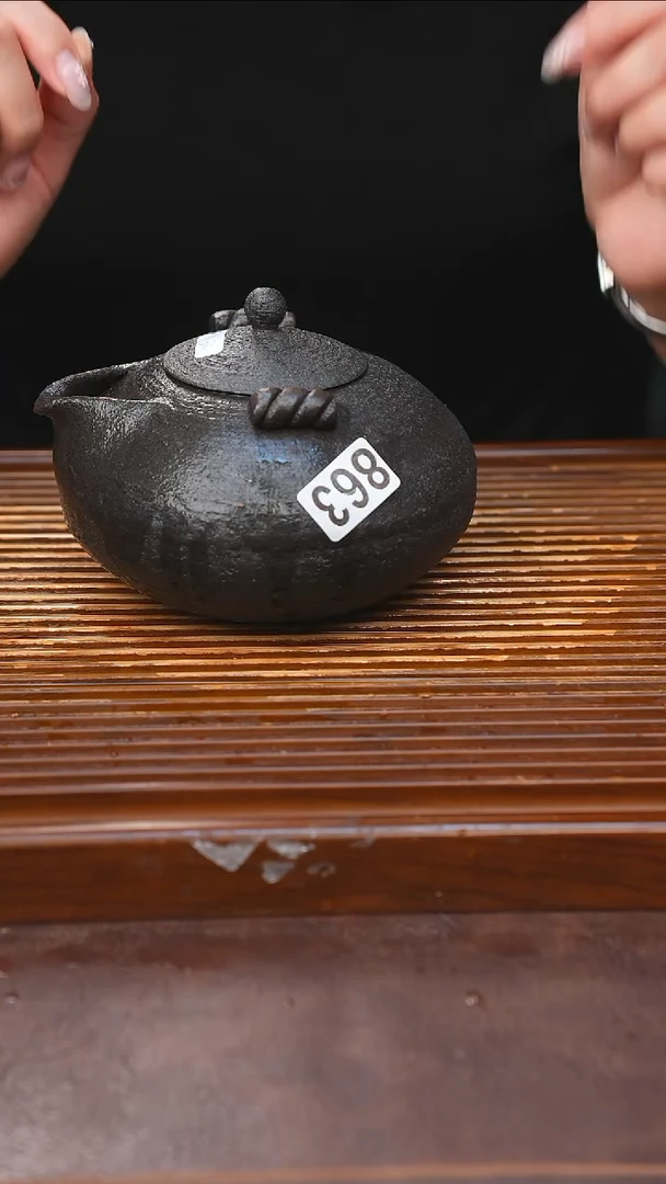 万古烧粗陶手工茶具