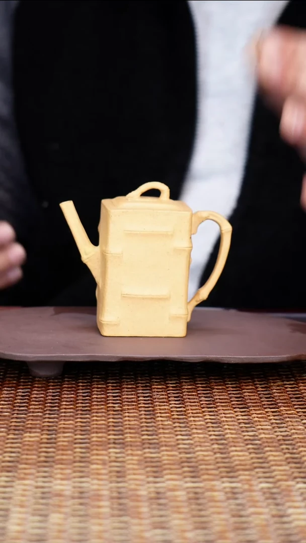 茶壶紫砂汀禾紫砂《竹》