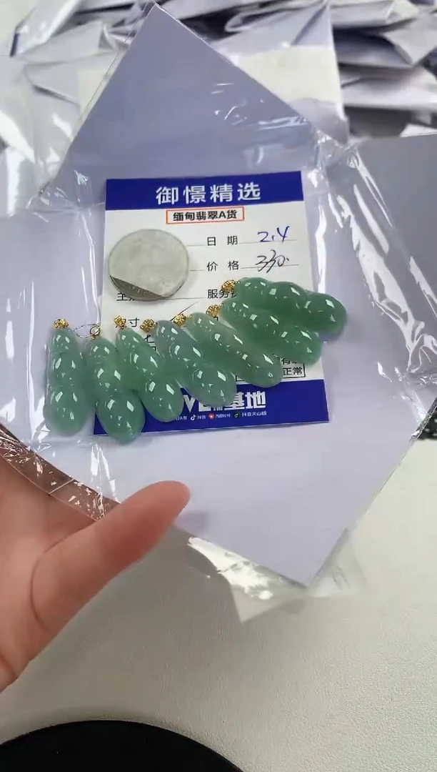 【闪购商品】翡翠颈饰18K金镶嵌64多样性发货其一