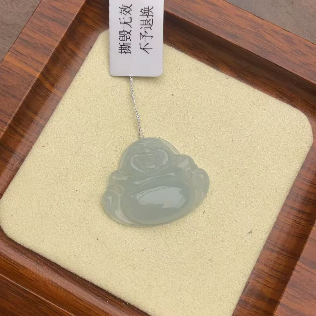 天然缅甸翡翠佛公