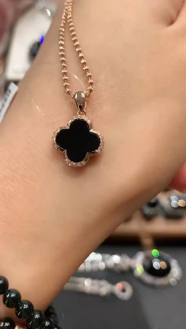 吊坠(不含链)18K金镶嵌翡翠w4多样性一件发货