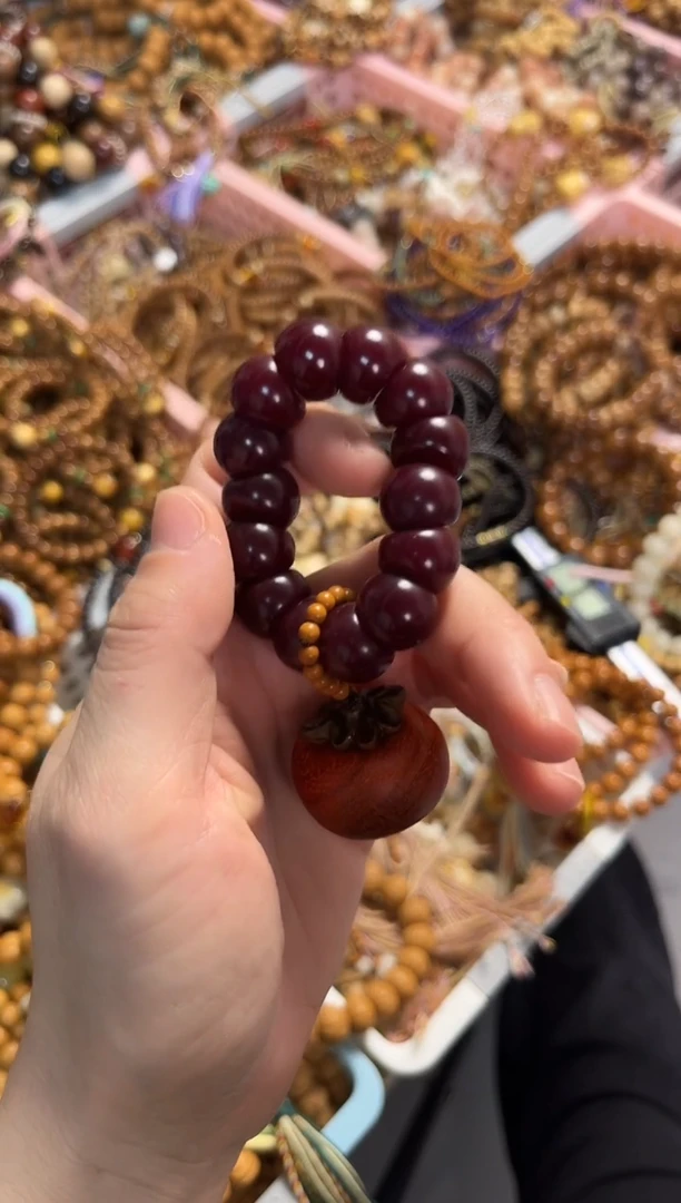 手串菩提根/象牙果菩提根蒜瓣大肠柿柿如意手捻