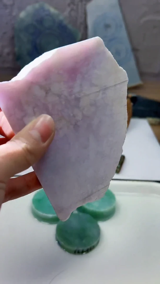 裸石翡翠天然翡翠A货余 南 667