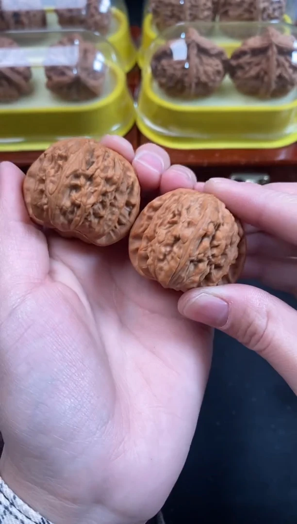 把件文玩核桃白狮子38尺Q779