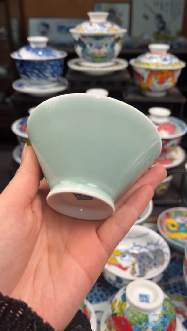 月*拙明院（微瑕价格）斗笠杯双鱼