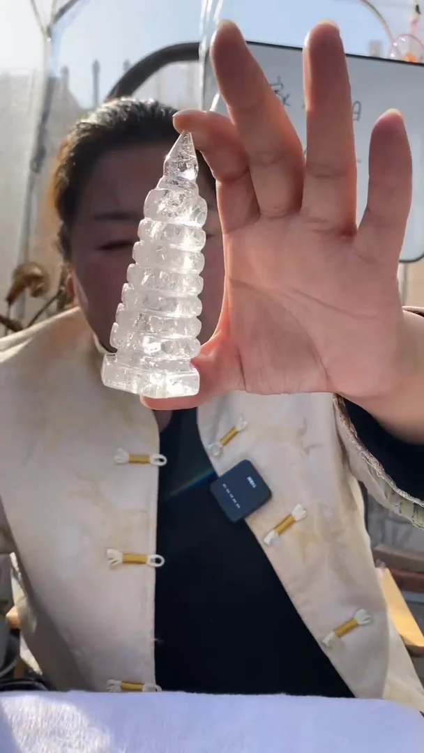 【闪购商品】水晶文昌塔未镶嵌白水晶文昌塔D52