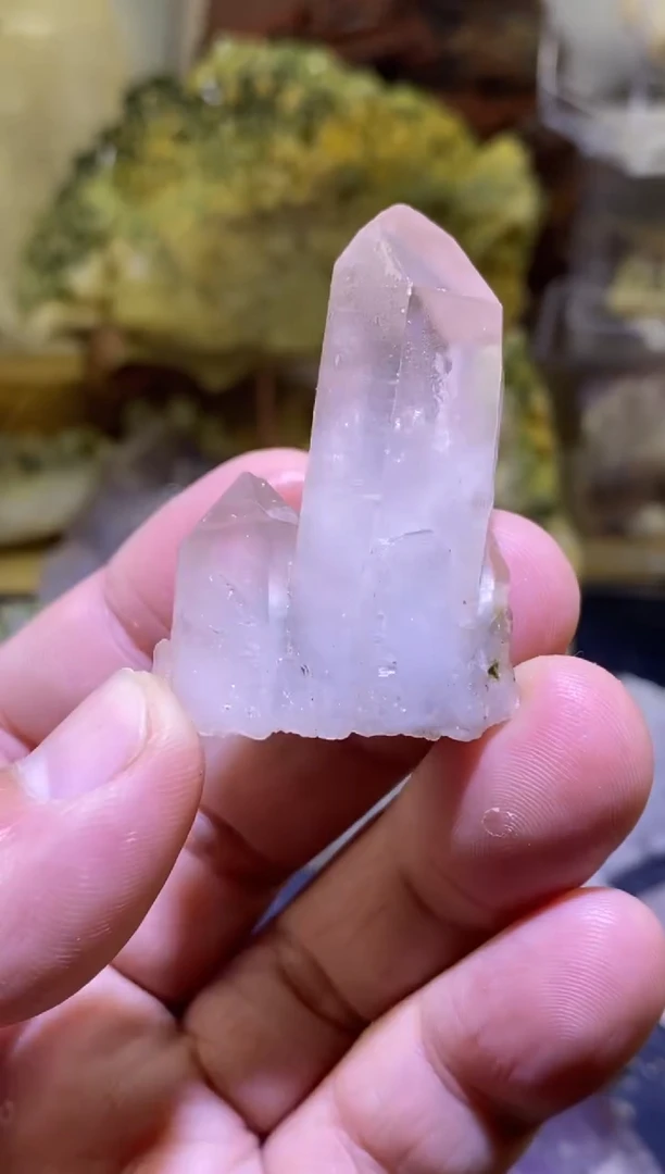 未镶嵌珠宝半成品水晶70号四川美姑超七花园水晶