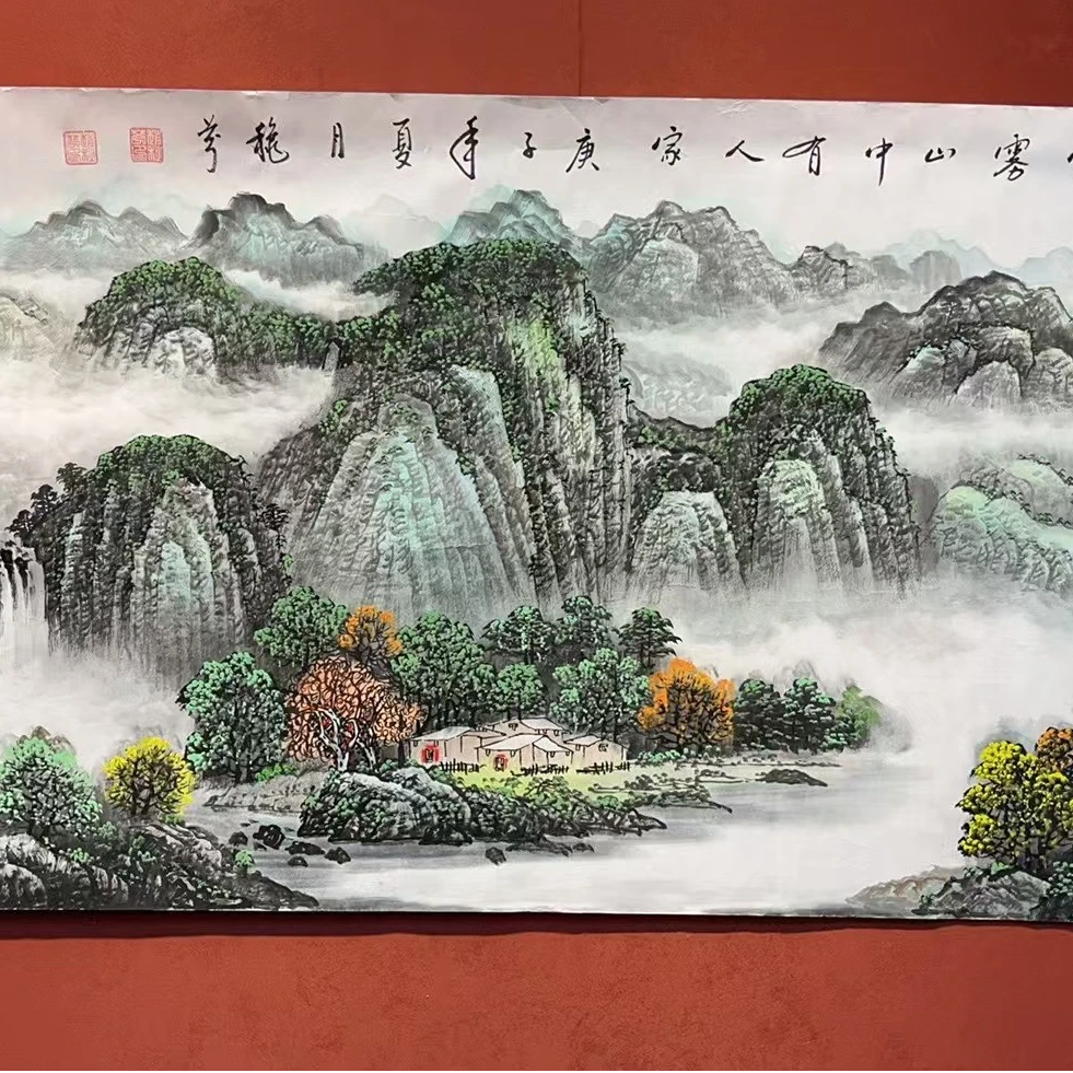 赵秋芬山水 国画山水5