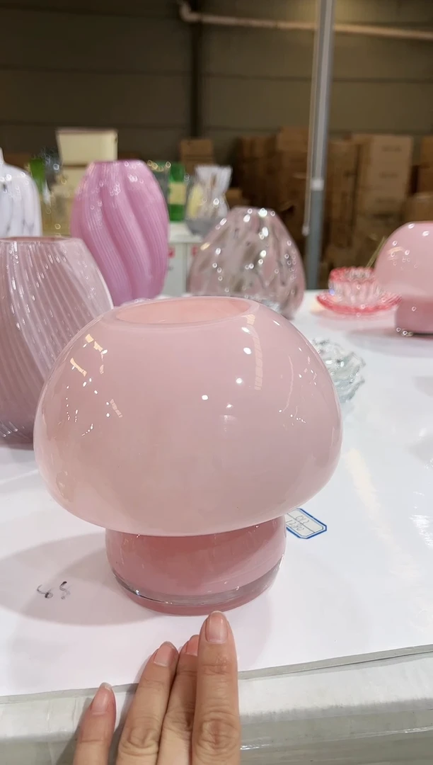 【闪购商品】琉璃粉色蘑菇