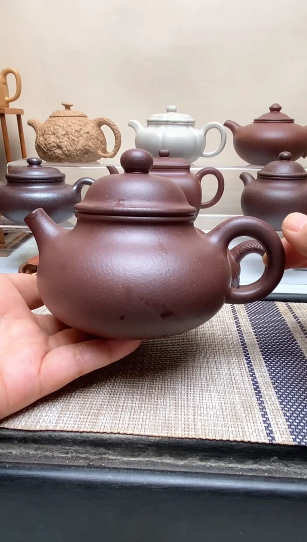 茶壶紫砂260毫升中槽青