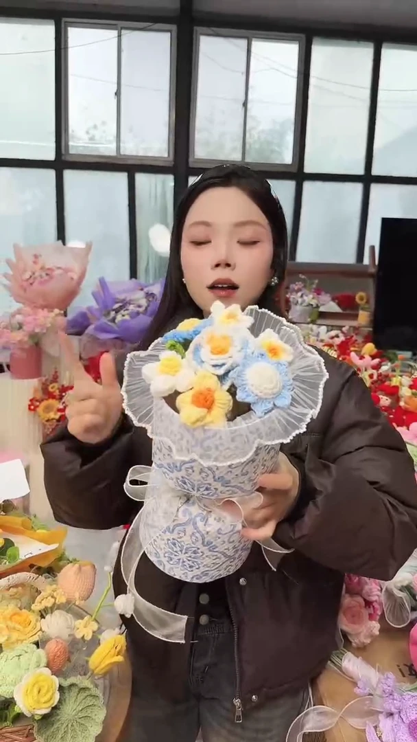 非遗手工定制花束，孤品清仓！！