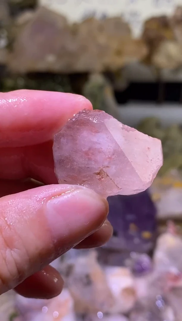 未镶嵌珠宝半成品水晶8号四川美姑超七花园水晶