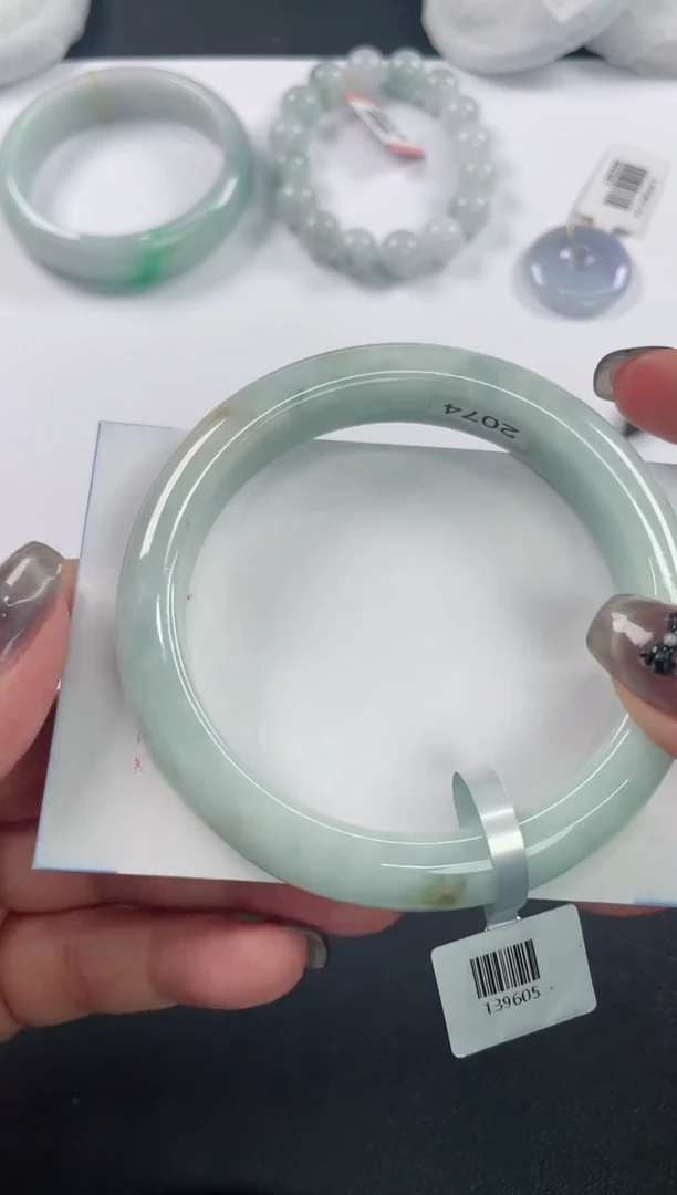 未镶嵌手镯翡翠基地发货H8999 59+